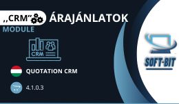 Árajánlat kezelő modul – Quotation CRM