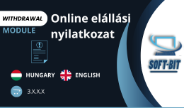 online elállási nyilatkozat kezelő bővítmény